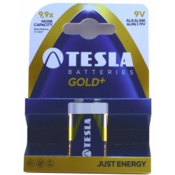 Bateria alkaliczna Tesla Gold+ 9V (6F22) 